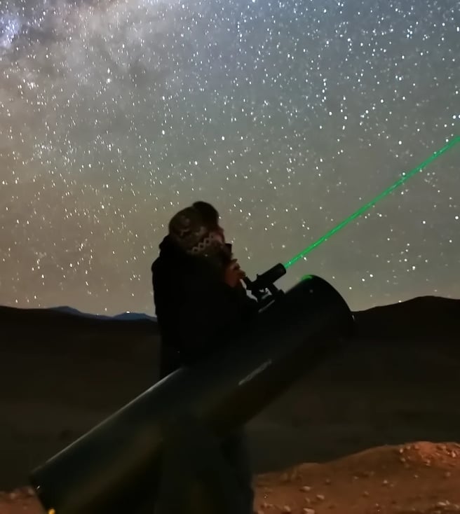 Observación por Telescopio